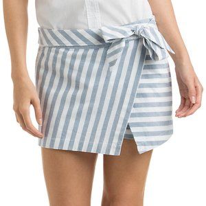 Vineyard Vines Coastside Stripe Cross Over Skort